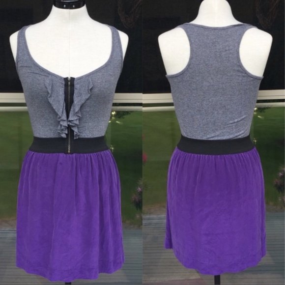 Eight Sixty Made in USA Silk Y2K Dress - Picture 1 of 8